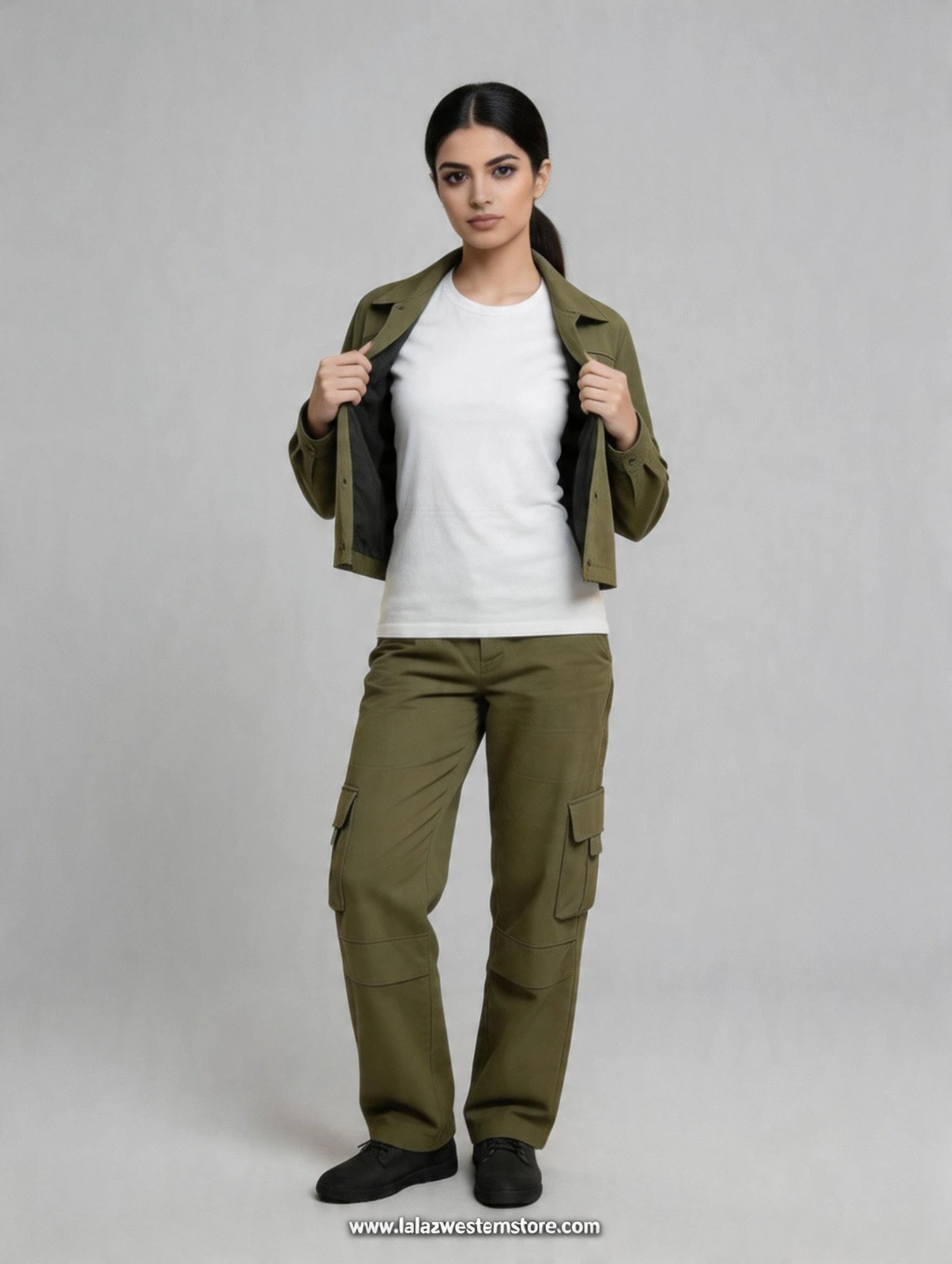 3piece short jacket top - Image 2